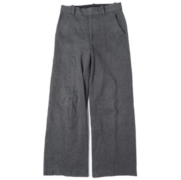 POLO RALPH LAUREN ポロ・ラルフローレン ストレートレッグ フランネルパンツ 211873127001 0 CHARCOAL 定価37,400円 スラックス ボトムス g27298