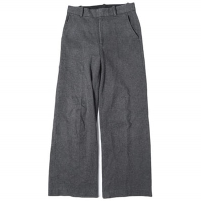 POLO RALPH LAUREN ポロ・ラルフローレン ストレートレッグ フランネルパンツ 211873127001 0 CHARCOAL 定価37,400円 スラックス ボトムス g27298