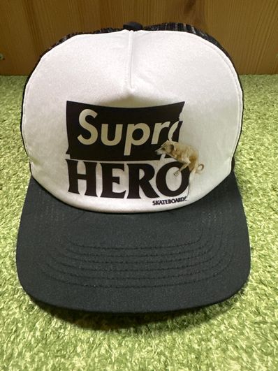 Supreme / ANTIHERO Mesh Back 5-Panel "Black"