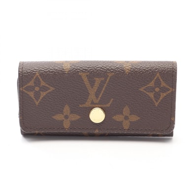 ルイ・ヴィトン LOUIS VUITTON ミュルティクレ4 4連 キーケース アクセサリー キャンバス PVC モノグラム レディース ブラウン系 M69517 【中古】