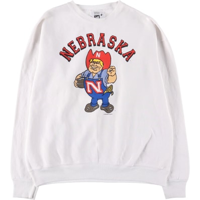 古着 90年代 リー Lee カレッジ キャラクタースウェットシャツ トレーナー USA製 メンズXL相当 ヴィンテージ/eaa587138