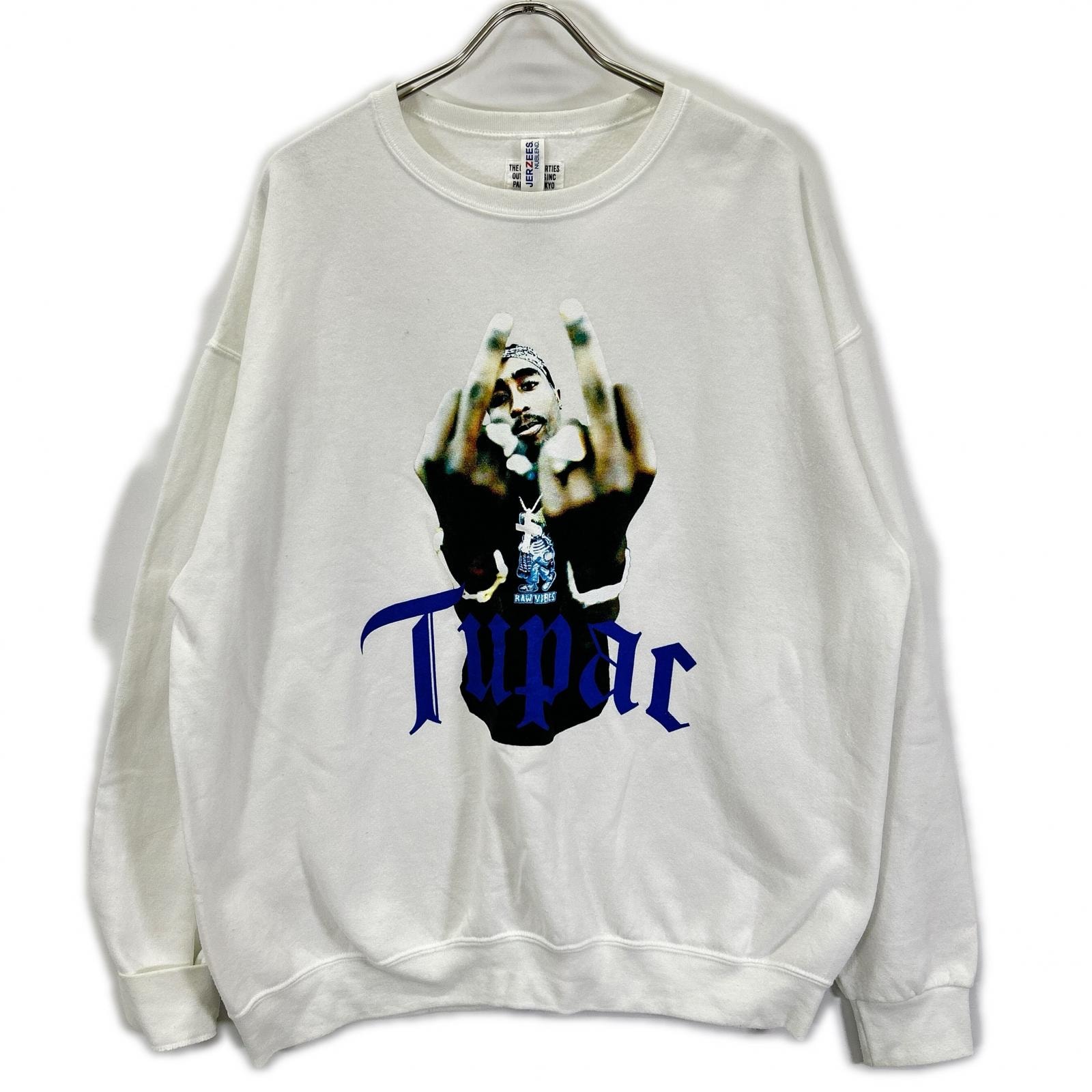 ワコマリア 23SS ホワイト 2PAC スウェット XL