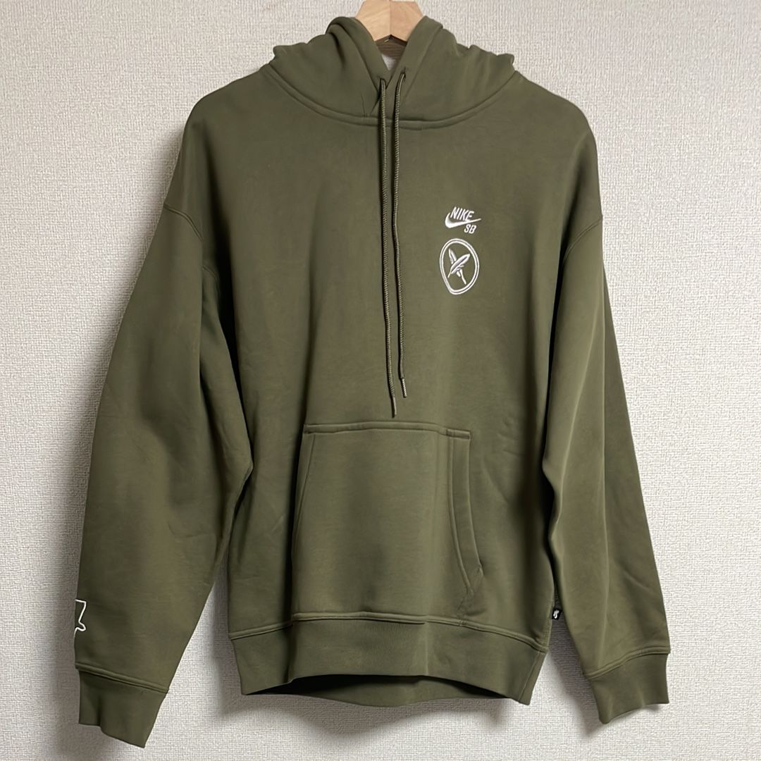 Nike SB x Yuto Horigome Skateboard Fleece Pullover Parka "Olive"