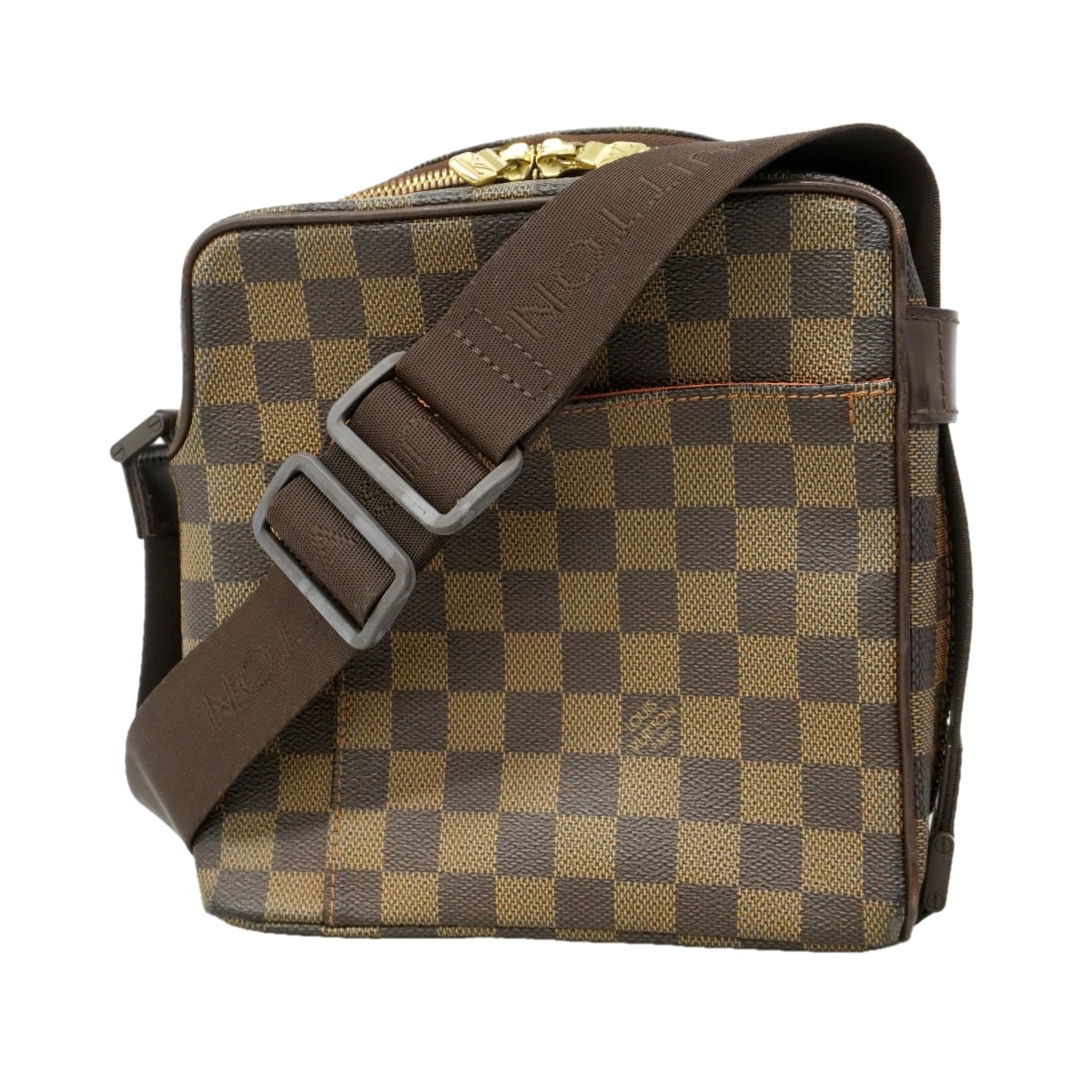 【6gd4267】ルイヴィトン ショルダーバッグ ダミエ オラフPM N41442 エベヌ【中古】レディース