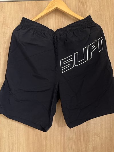 Supreme Curve Nylon Short "Black"