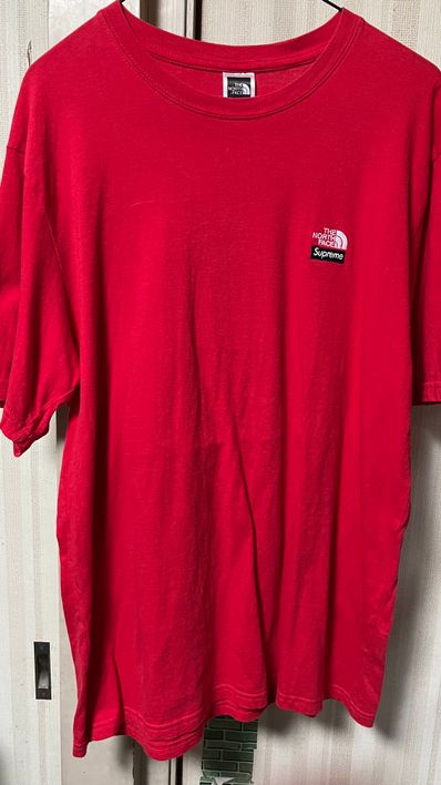 Supreme x The North Face Bandana Tee "Red"