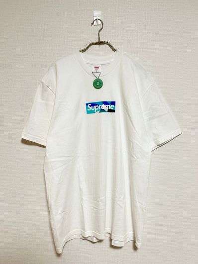 Supreme / Emilio Pucci® Box Logo Tee "White/Blue"