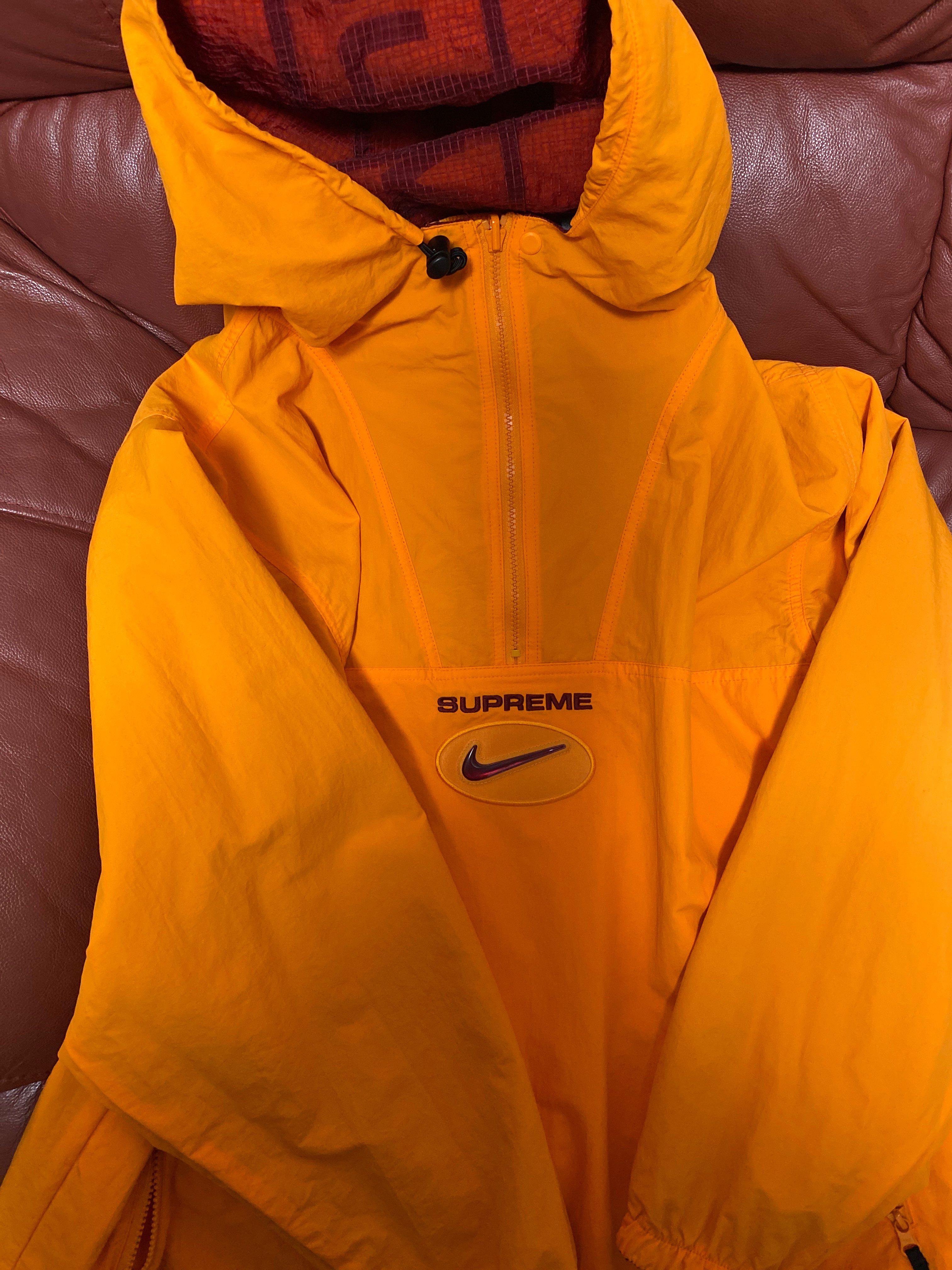 Supreme / Nike Jewel Reversible Ripstop Anorak "Orange"