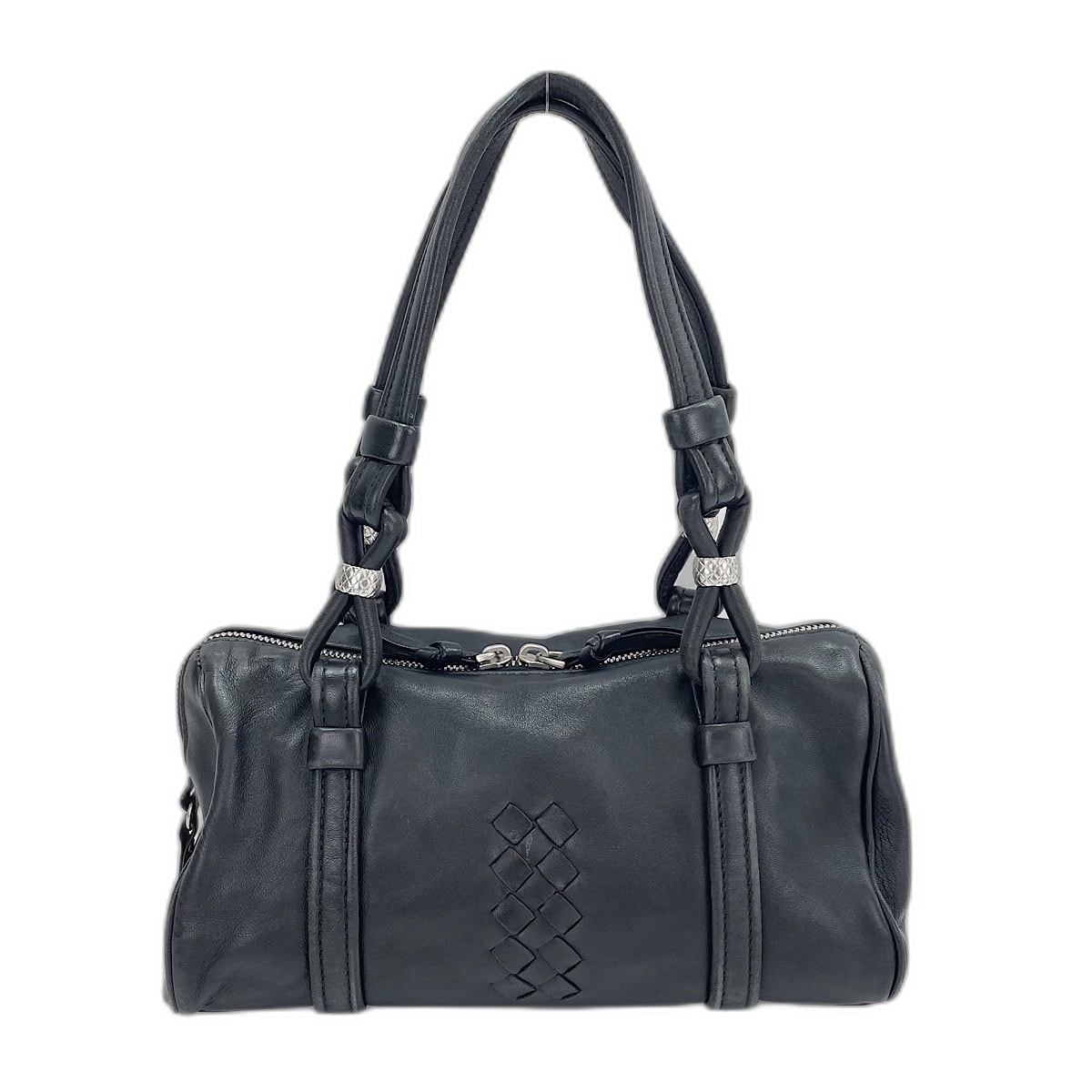 ボッテガヴェネタ BOTTEGAVENETA イントレチャート ハンドバッグ【中古】