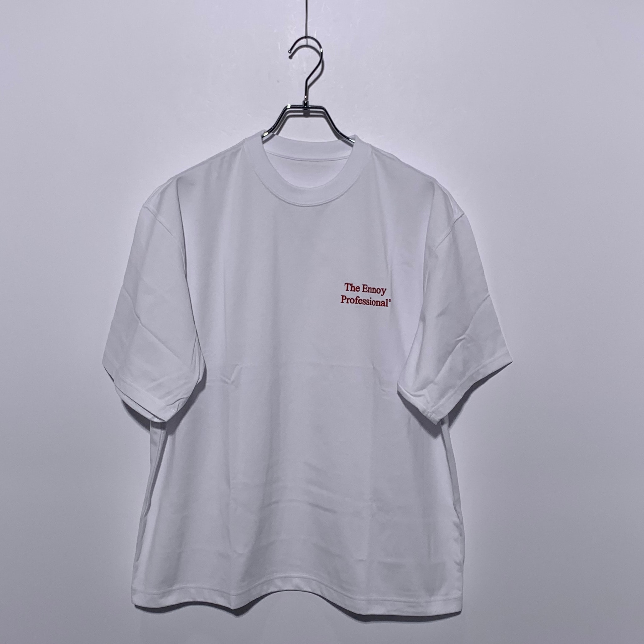 ENNOY Professional S/S T-Shirt "White/Red"