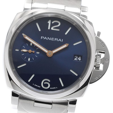 ★保 パネライ ルミノール ドゥエ デイト PAM01123 メンズ 【中古】