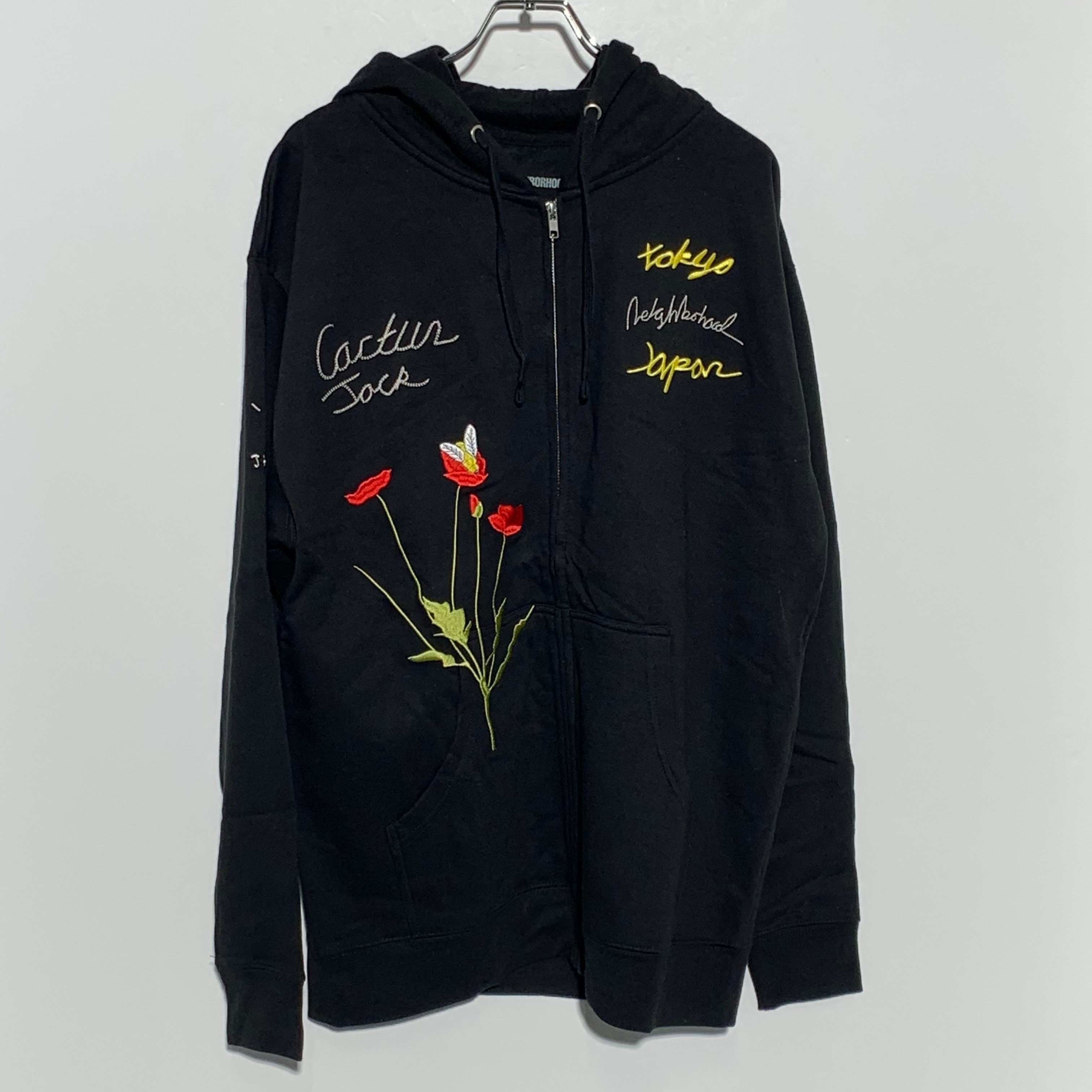 ネイバーフッド トラヴィススコット カクタスジャック カルーセル フーディー "ブラック"