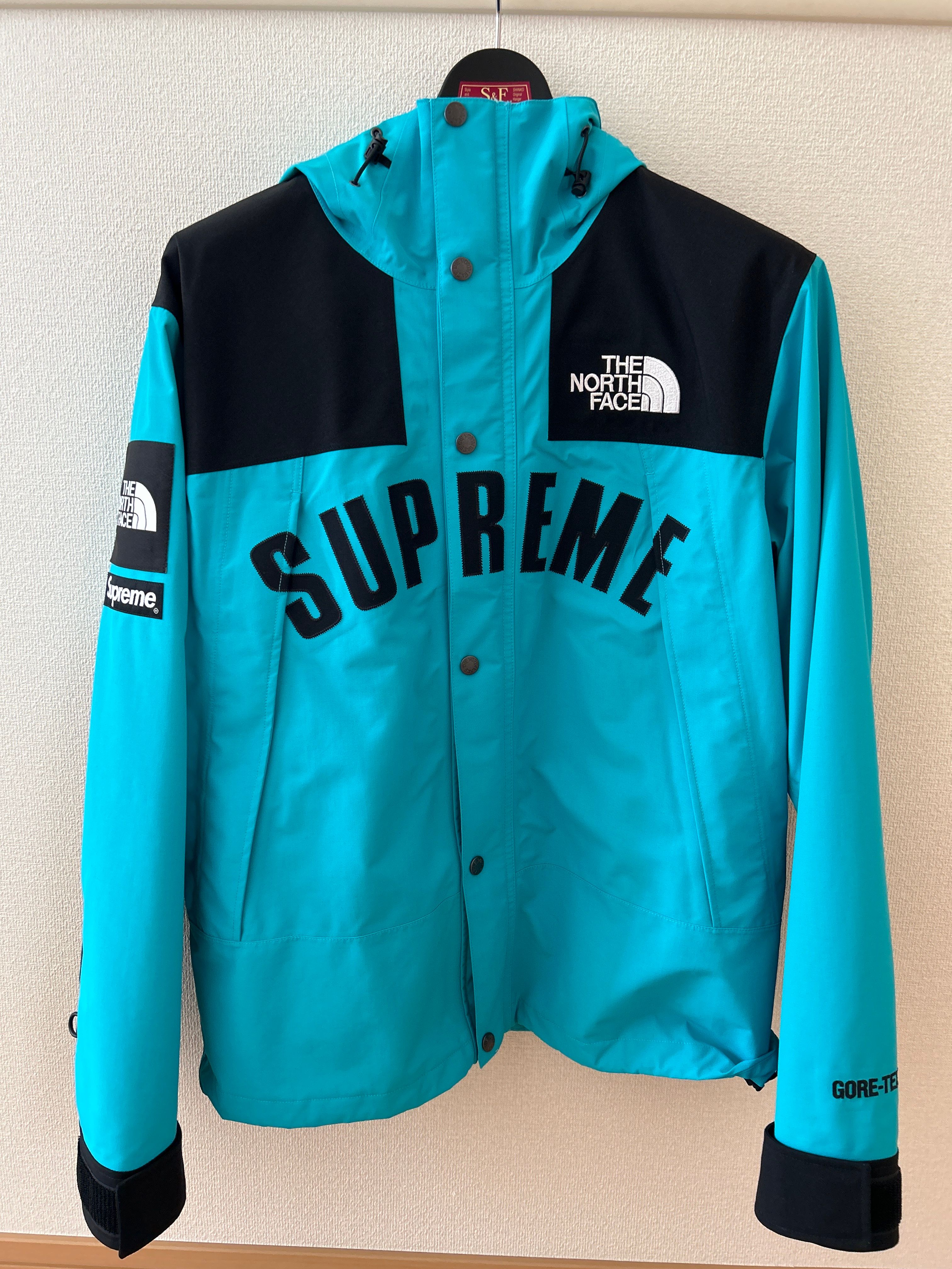 Supreme x The North Face Arc Logo Mountain Parka "Blue"
