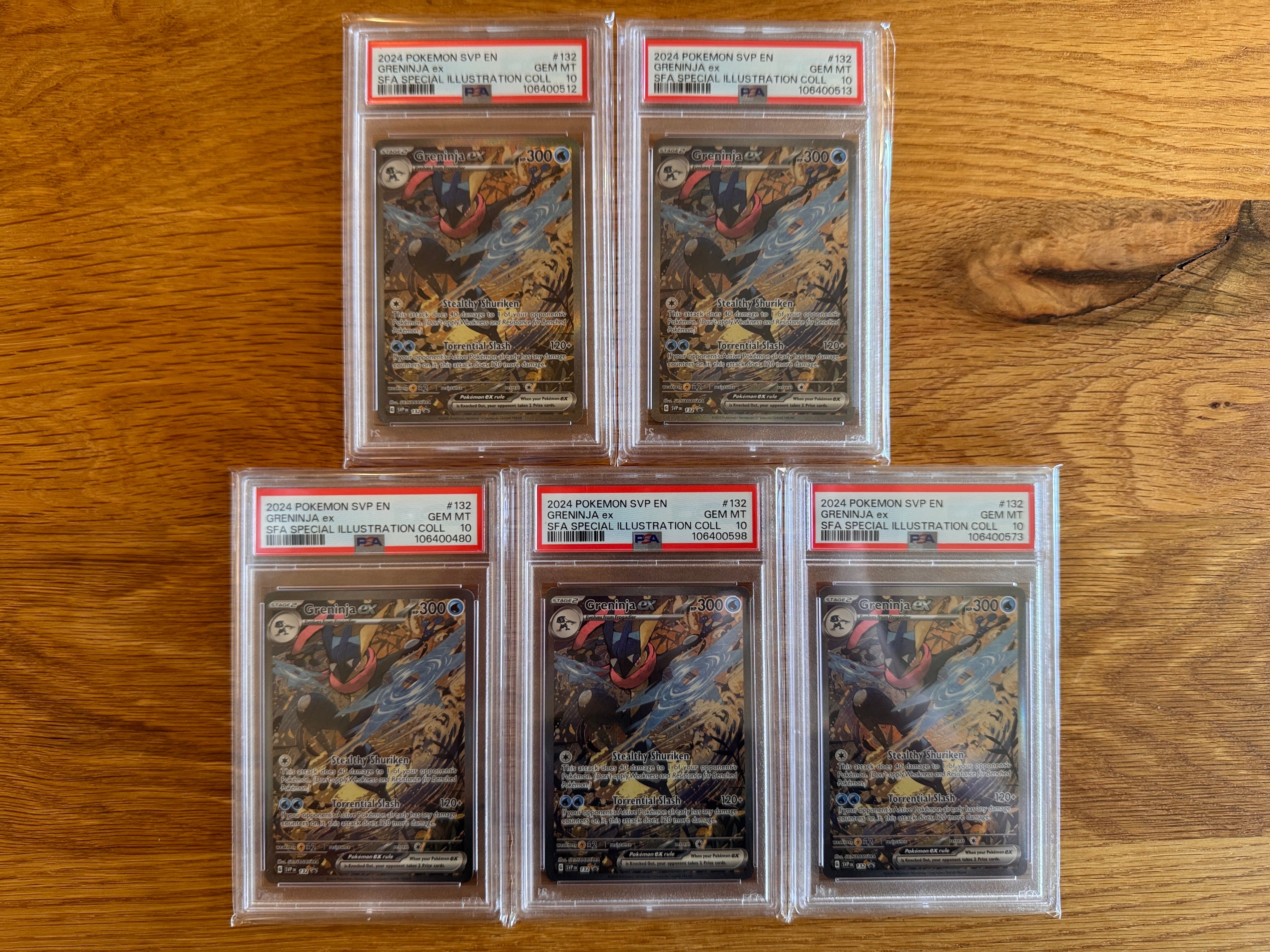ゲッコウガex P [SVP EN 132]【英語版】(スカーレット&バイオレット「シュラウデッドフェイブル ゲッコウガex スペシャルイラストレーション コレクション」)