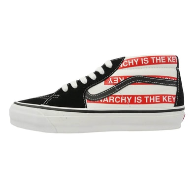 UNDERCOVER アンダーカバー 24AW UC1D9F04 × OTW by Vans Sk8-Mid White Base バイバンズ スケートミッド ホワイトベース ミッドカット スニーカー マルチカラー系 27.5cm【極上美品】【中古】