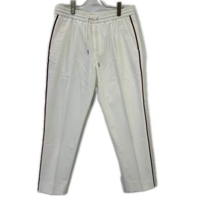 モンクレール 19年製 ホワイト PANTALONE SPOTIVO 46