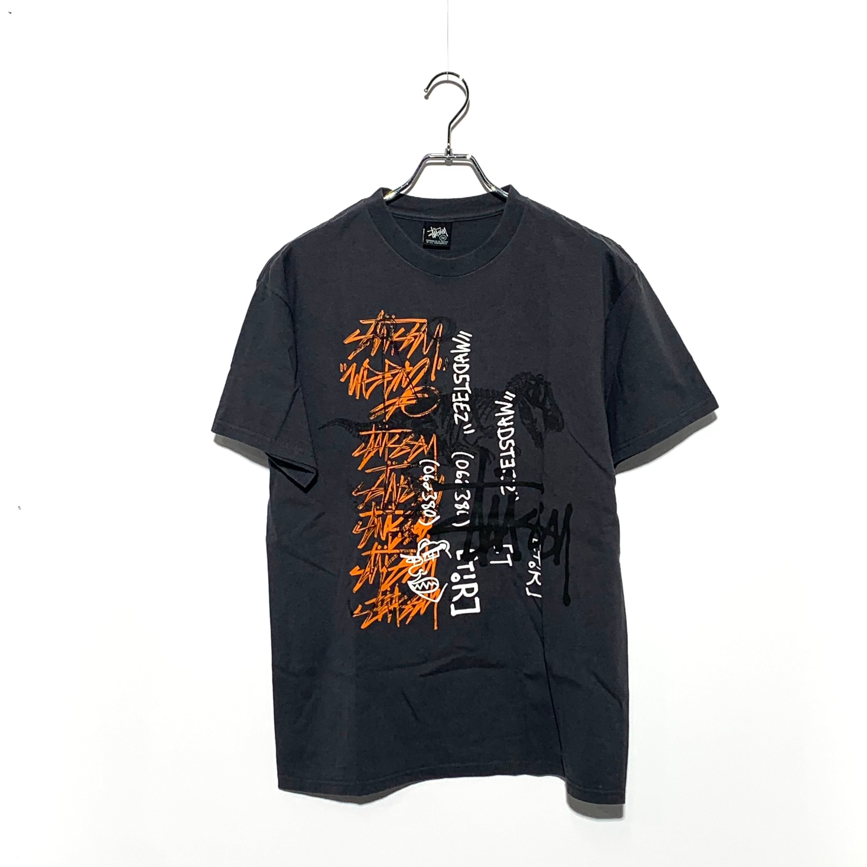 STUSSY DINOSAUR TEE Charcoal