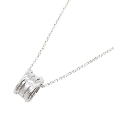 ブルガリ BVLGARI B-zero1 ビーゼロワン ネックレス ネックレス ジュエリー K18WG(ホワイトゴールド) メンズ レディース シルバー系 【中古】