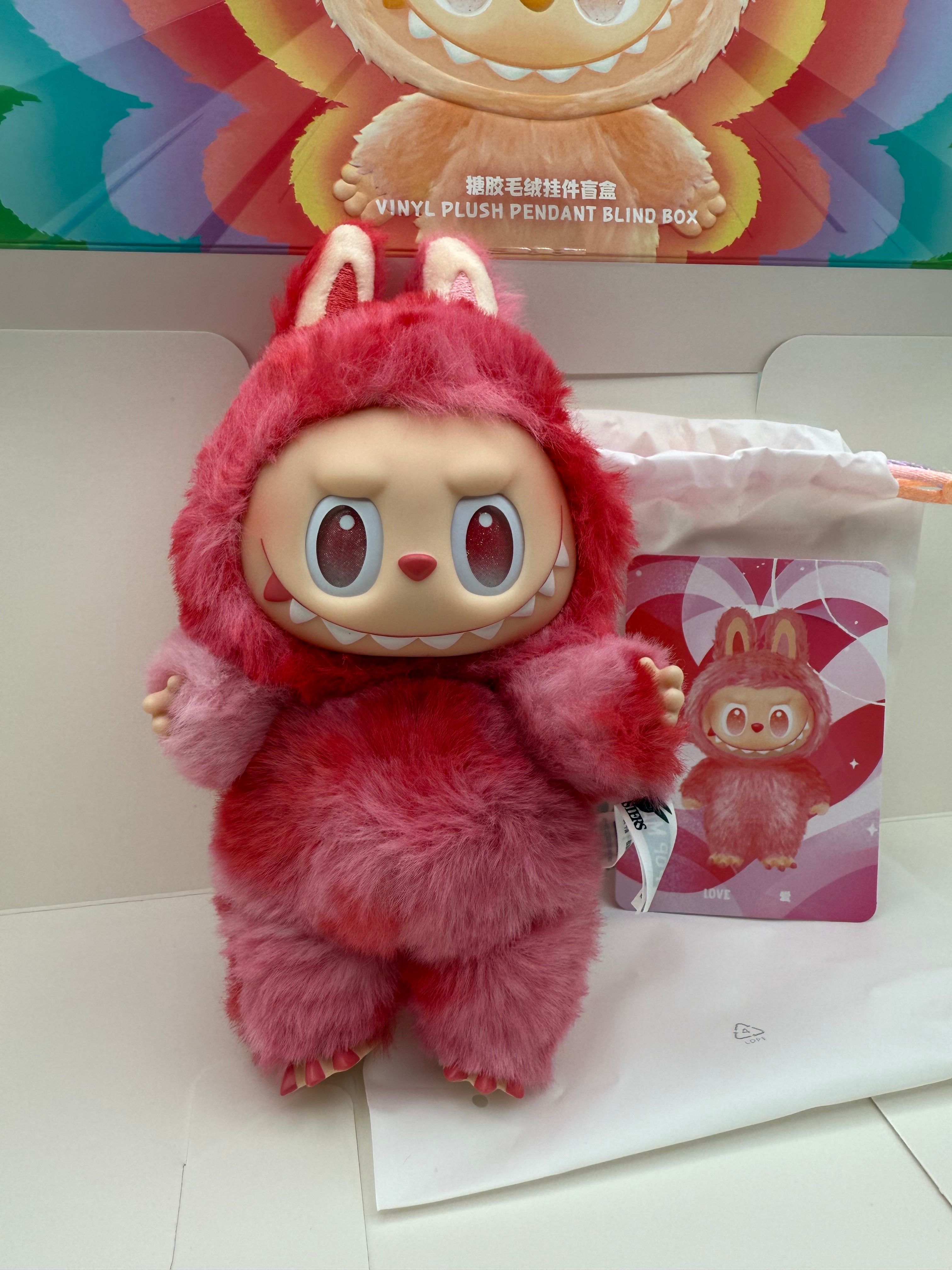 POP MART THE MONSTERS (LABUBU) Big into Energy Series Plush Pendant LOVE