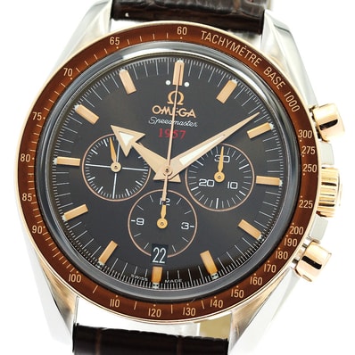 ☆美品 オメガ スピードマスター ブロードアロー メンズ 【中古】