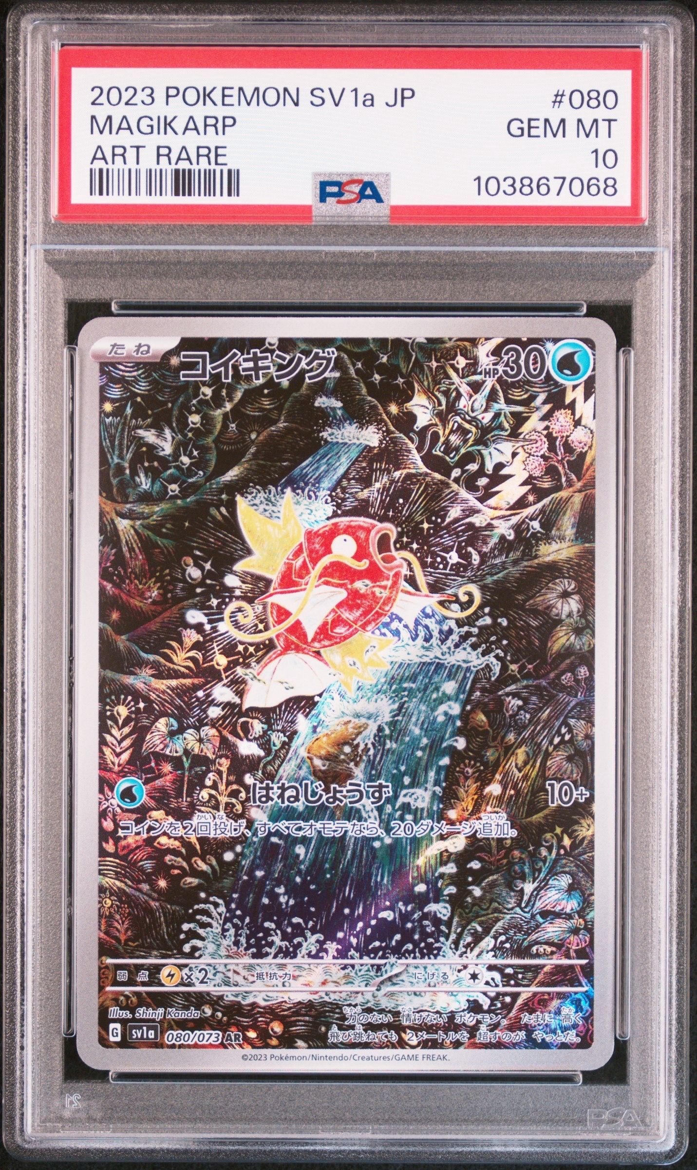 コイキング AR[SV1a 080/073](スカーレット&バイオレット 拡張パック「トリプレットビート」)