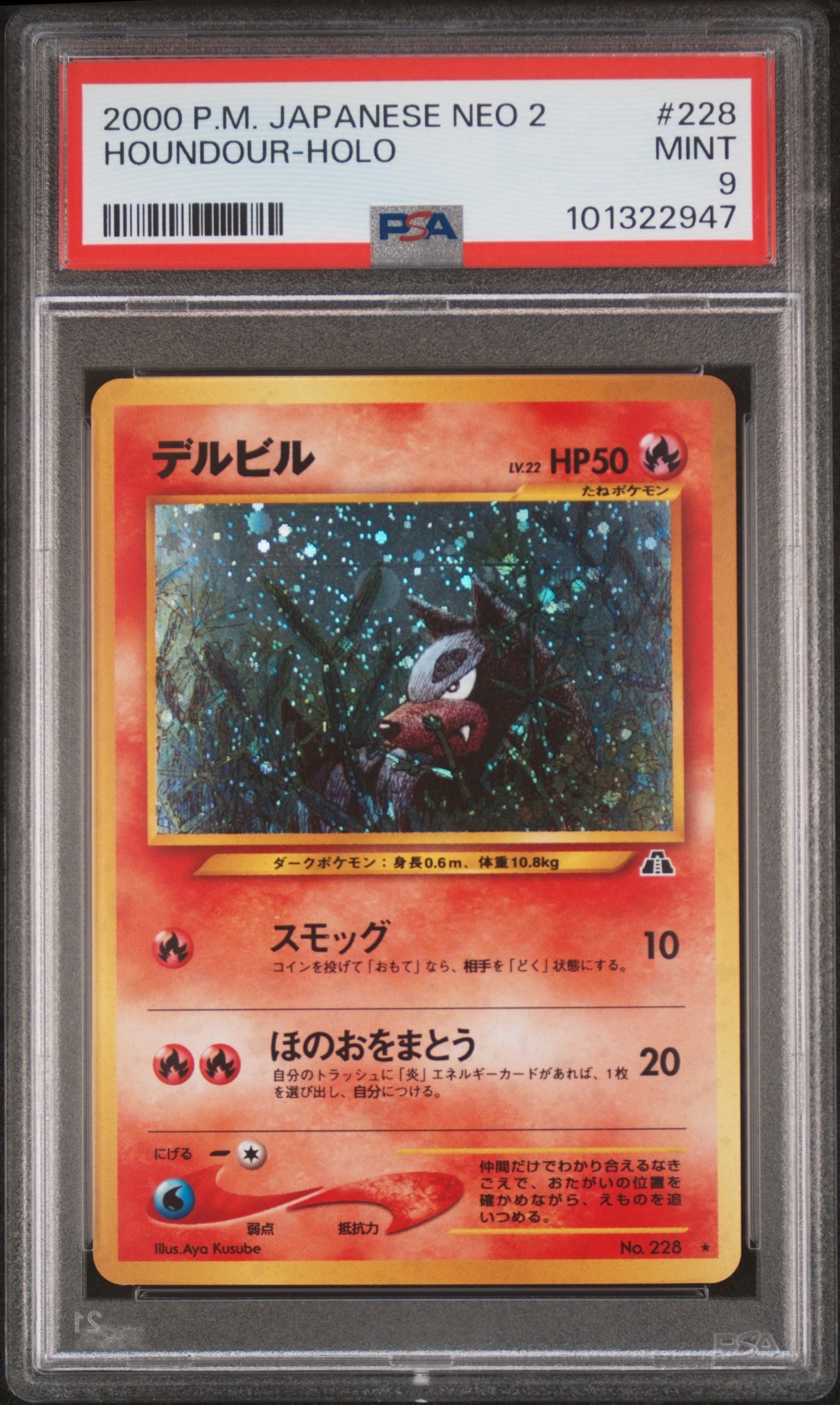 デルビルLV.22 ★ : 旧裏 [neo2 No.228] 遺跡をこえて... デルビルLV.22 ☆ : 旧裏 [neo2 No.228](ポケモンカード☆neo 拡張