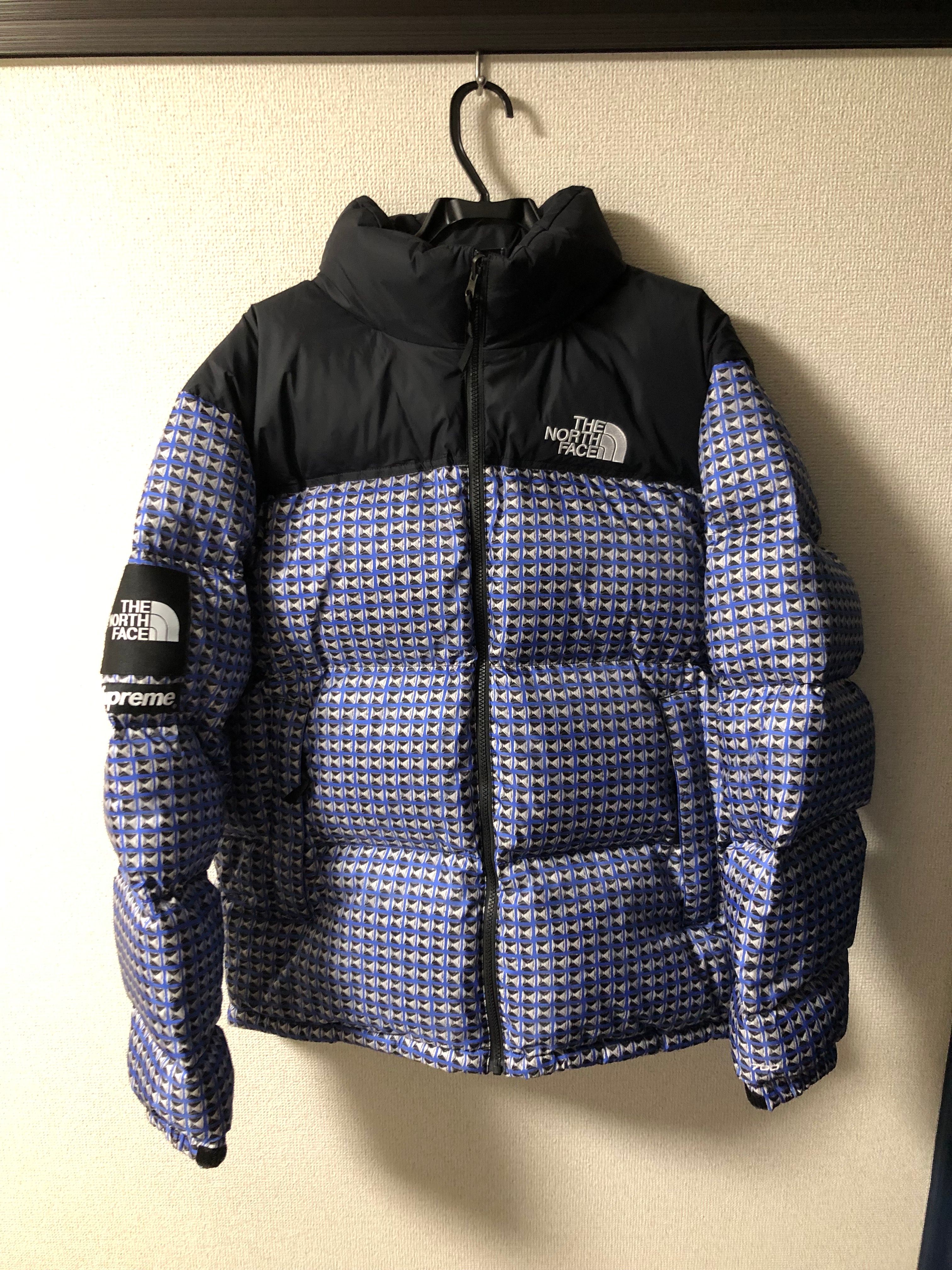 Supreme x The North Face Studded Nuptse Jacket "Royal"