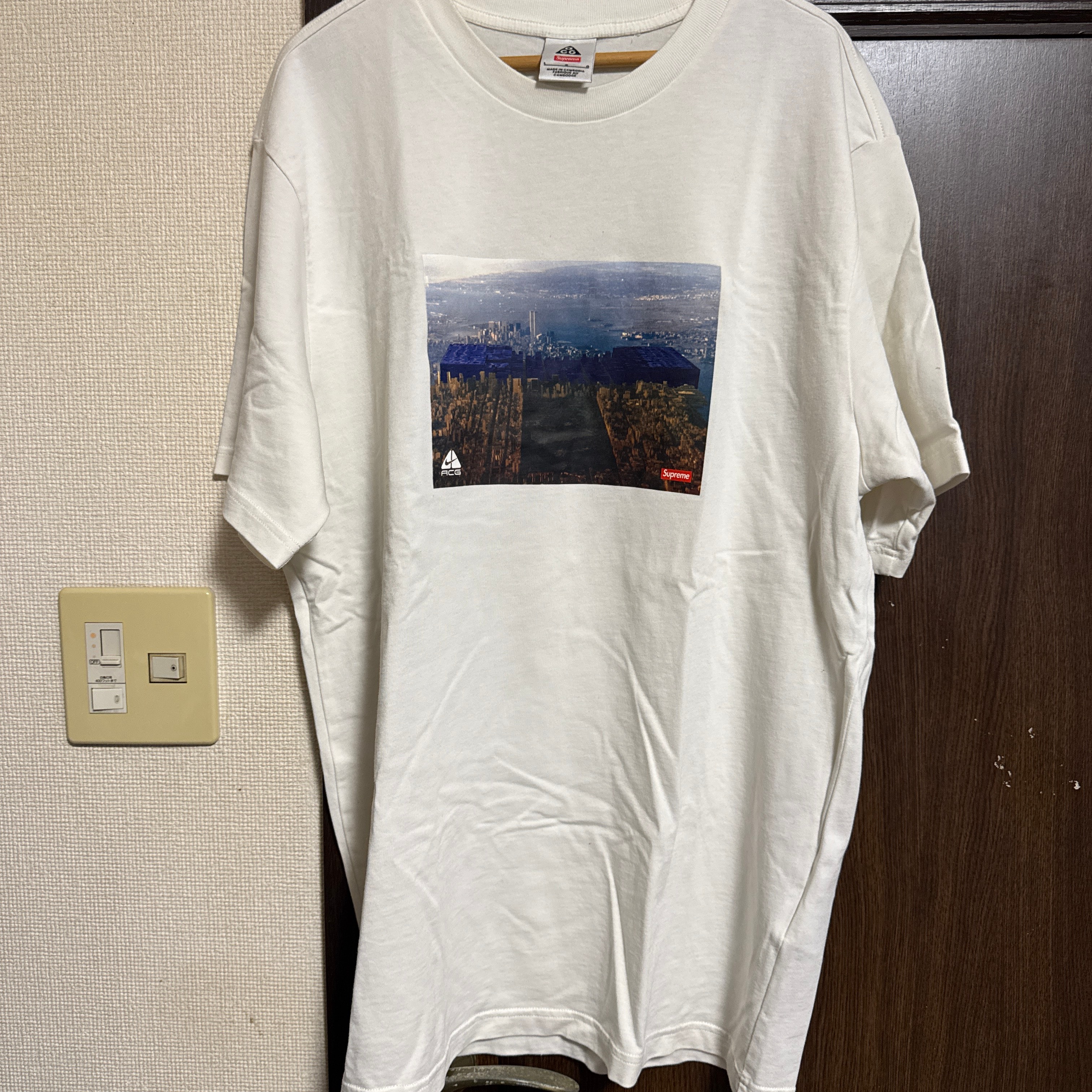 Supreme x Nike ACG Grid Tee "White"