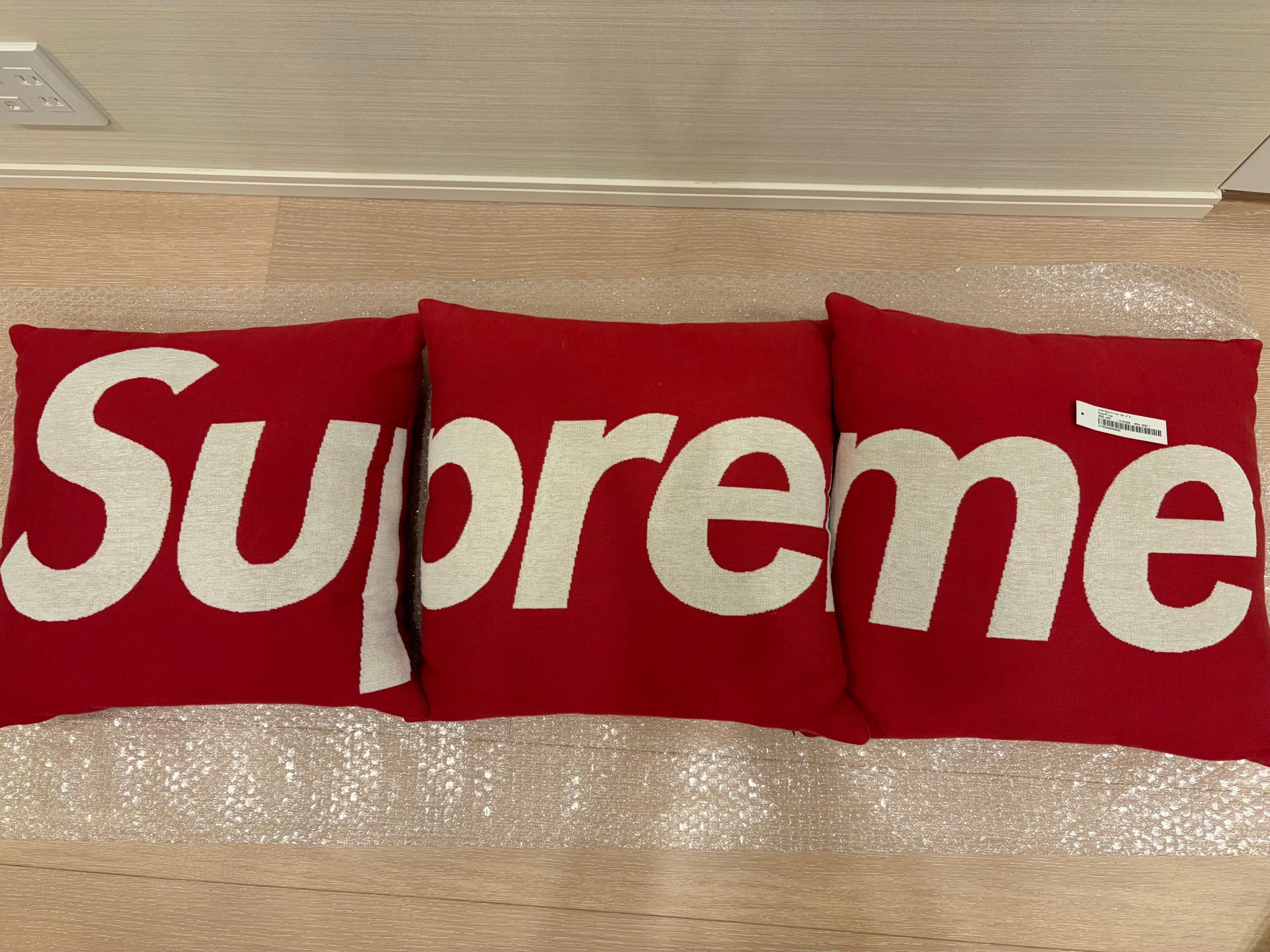 Supreme Jules Pansu Pillows (Set of 3) "Red"