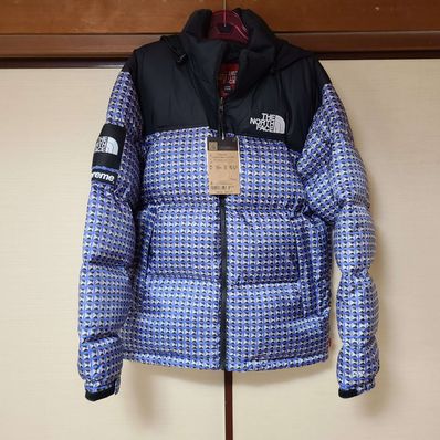 Supreme x The North Face Studded Nuptse Jacket "Royal"
