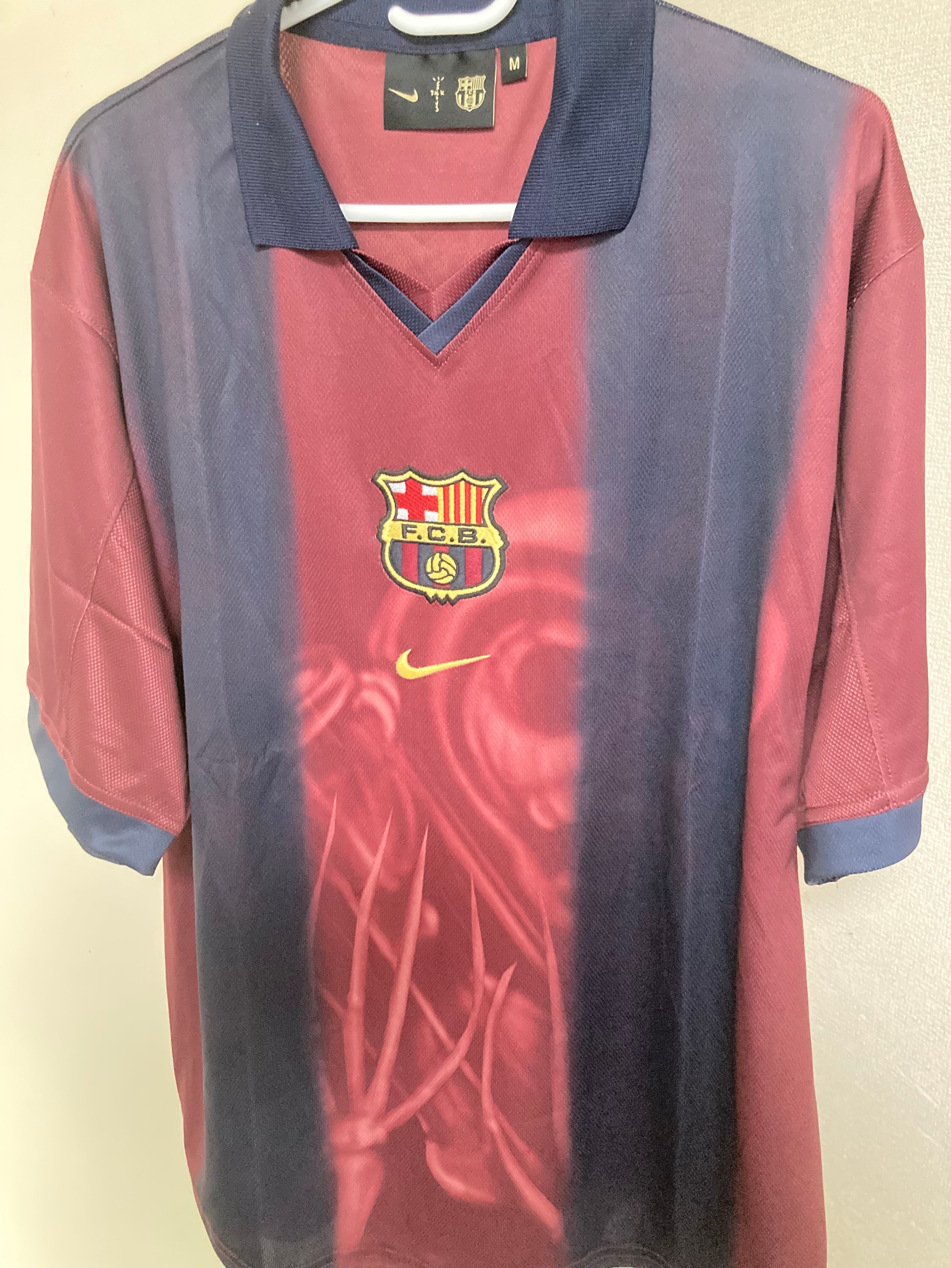 Travis Scott Cactus Jack x Nike x FC Barcelona Retro 2000/01 Home