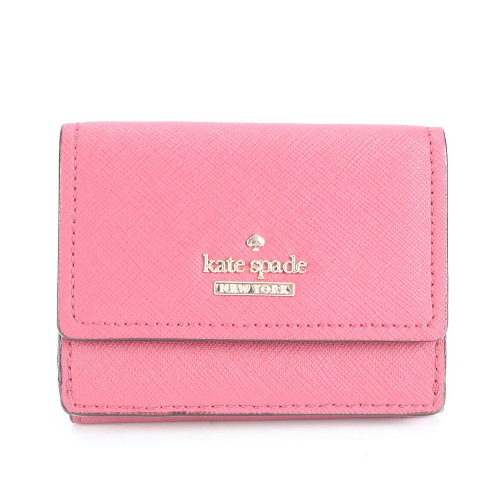 ■美品 ケイトスペードPWRU6439 F196 三つ折り 財布