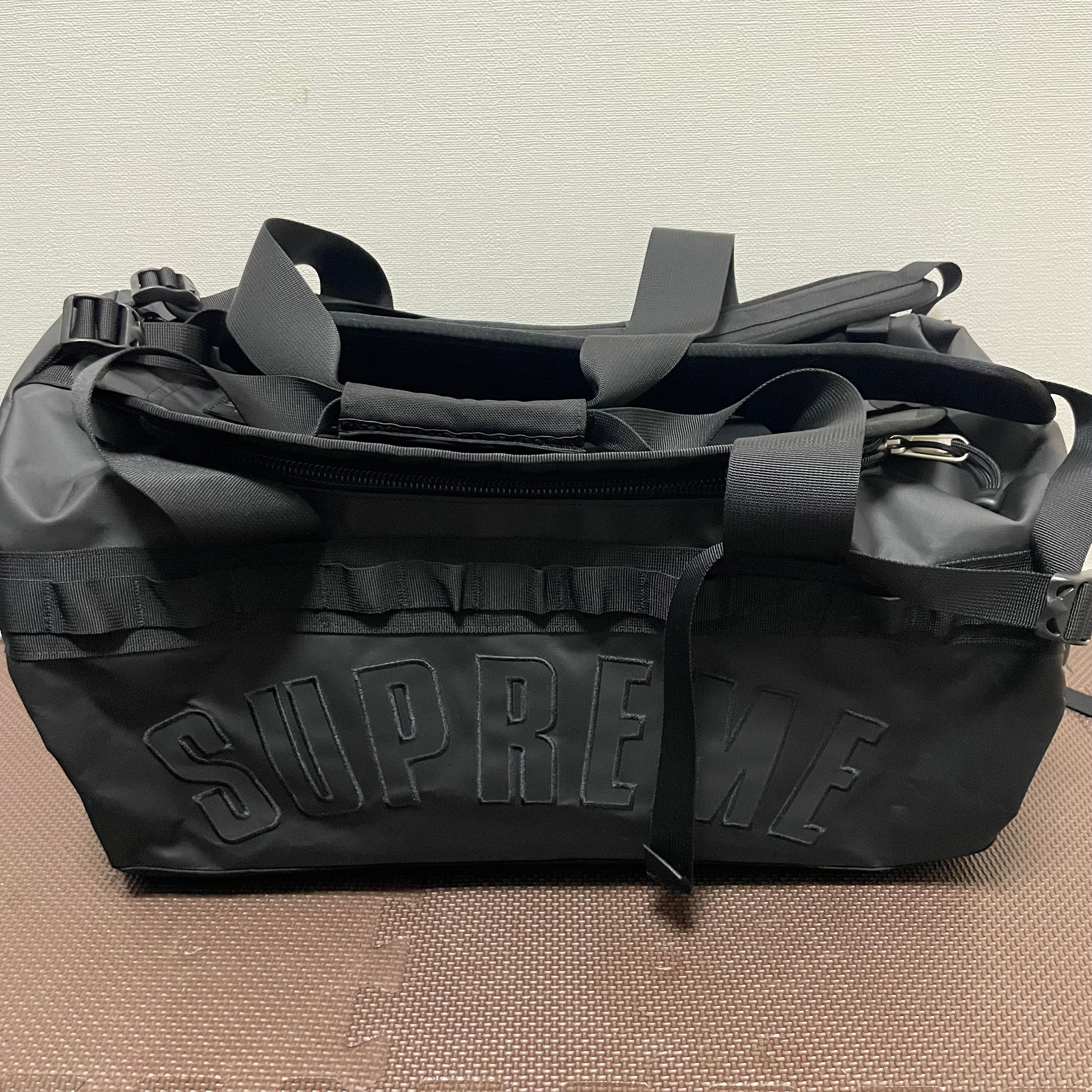 Supreme x The North Face Arc Logo Base Camp Duffle Bag "Black"