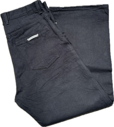 CHROME HEARTS BLACK DENIM PANTS 33inch 一度洗濯のみ 未着用
