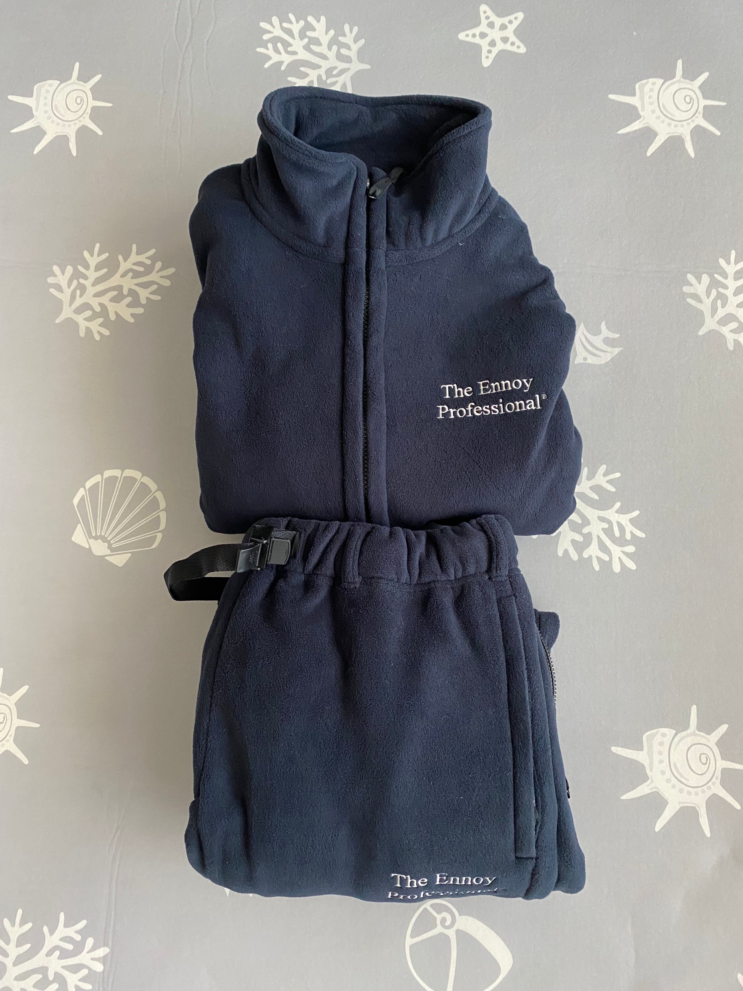 ENNOY 24AW Polartec Fleece Set Up "Navy" AW24BRENCT04LP / AW24BRENPT06LP