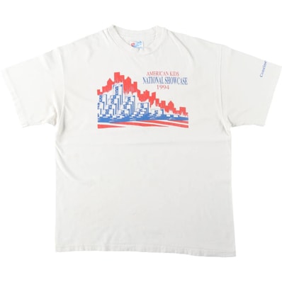 古着 90年代 ヘインズ Hanes BEEFY-T プリントTシャツ USA製 メンズL相当 ヴィンテージ/eaa642137