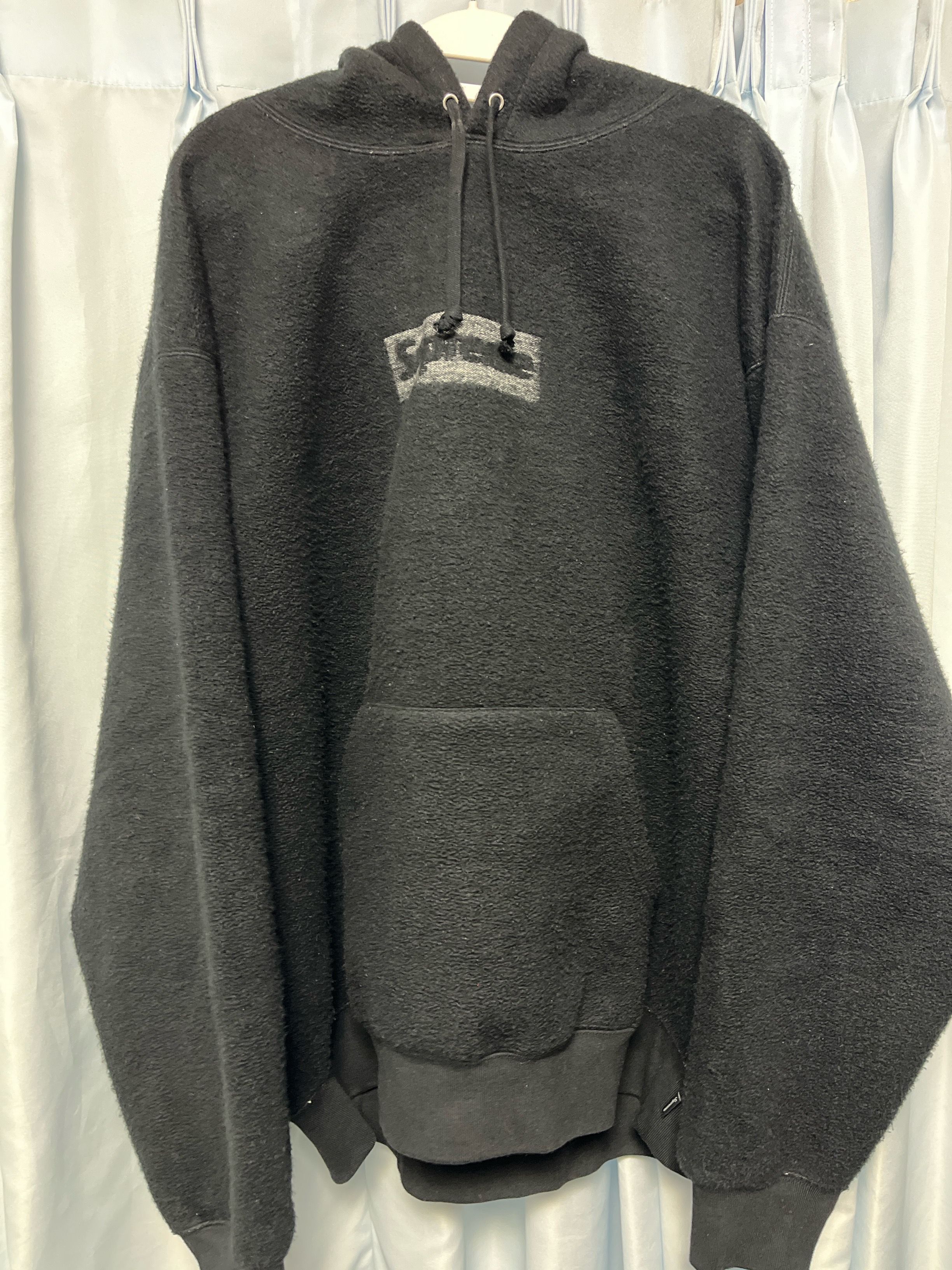 Supreme Inside Out Box Logo Hooded Sweatshirt "Black"