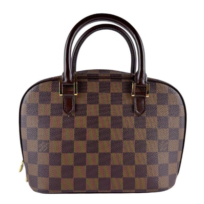 ルイ ヴィトン LOUIS VUITTON ハンドバッグ ダミエ サリア ミニ ダミエキャンバス エベヌ レディース N51286【中古】 z10476