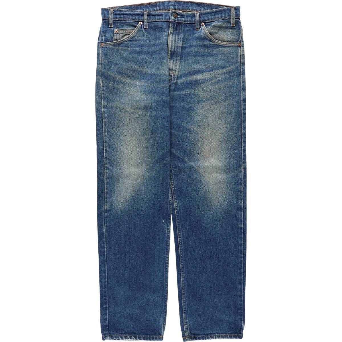 古着 90年代 リーバイス Levi's 505-0215 オレンジタブ テーパードデニムパンツ メンズw35相当 ヴィンテージ/eaa681519