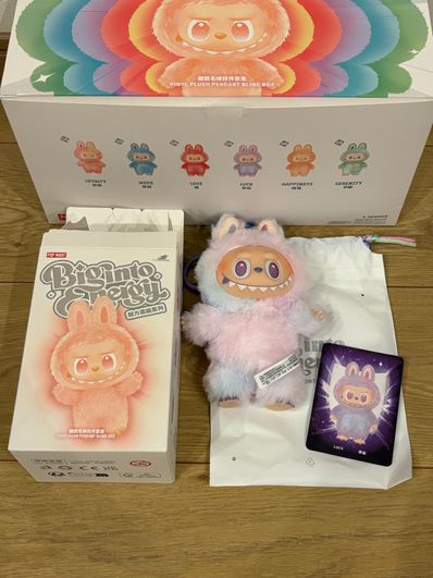 POP MART THE MONSTERS (LABUBU) Big into Energy Series Plush Pendant LUCK