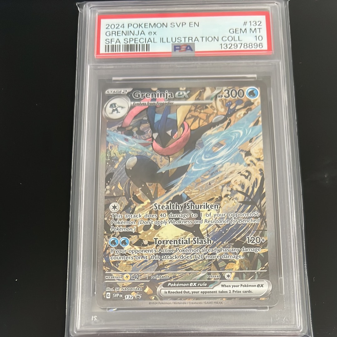 ゲッコウガex P [SVP EN 132]【英語版】(スカーレット&バイオレット「シュラウデッドフェイブル ゲッコウガex スペシャルイラストレーション コレクション」)