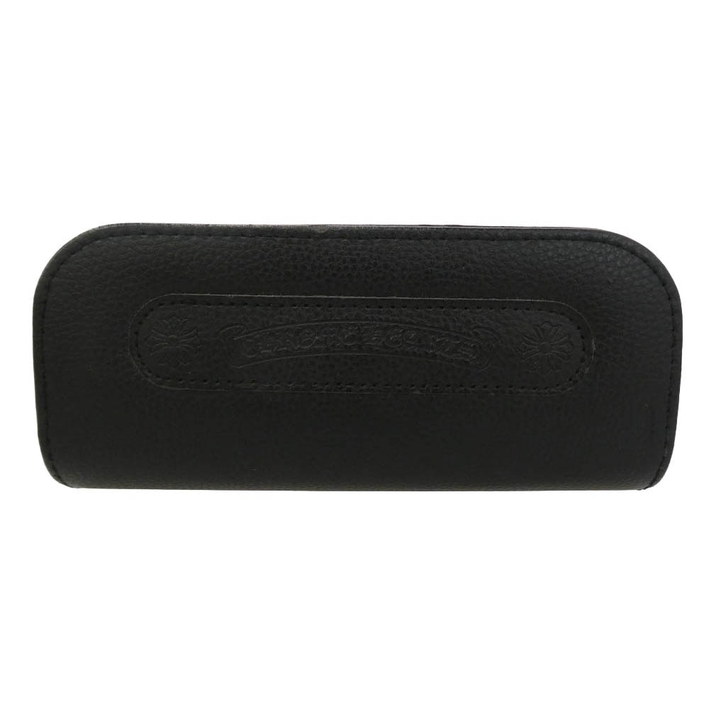 CHROME HEARTS クロムハーツ(原本無) アイウェアケース メガネケース 眼鏡ケース ブラック系【中古】