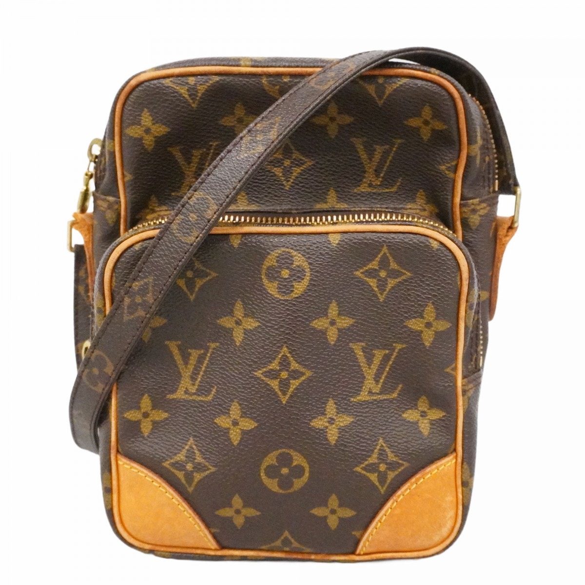 【6da0220】ルイヴィトン ショルダーバッグ モノグラム ダヌーブ M45266 ブラウン【中古】レディース