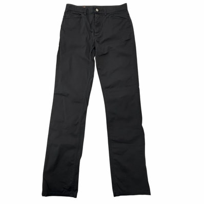 良品 エルメス コットンパンツ ブラック メンズ 40
