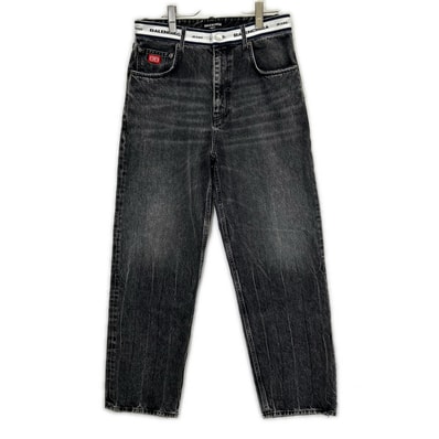 バレンシアガ 20年 657615 デニムパンツ XS