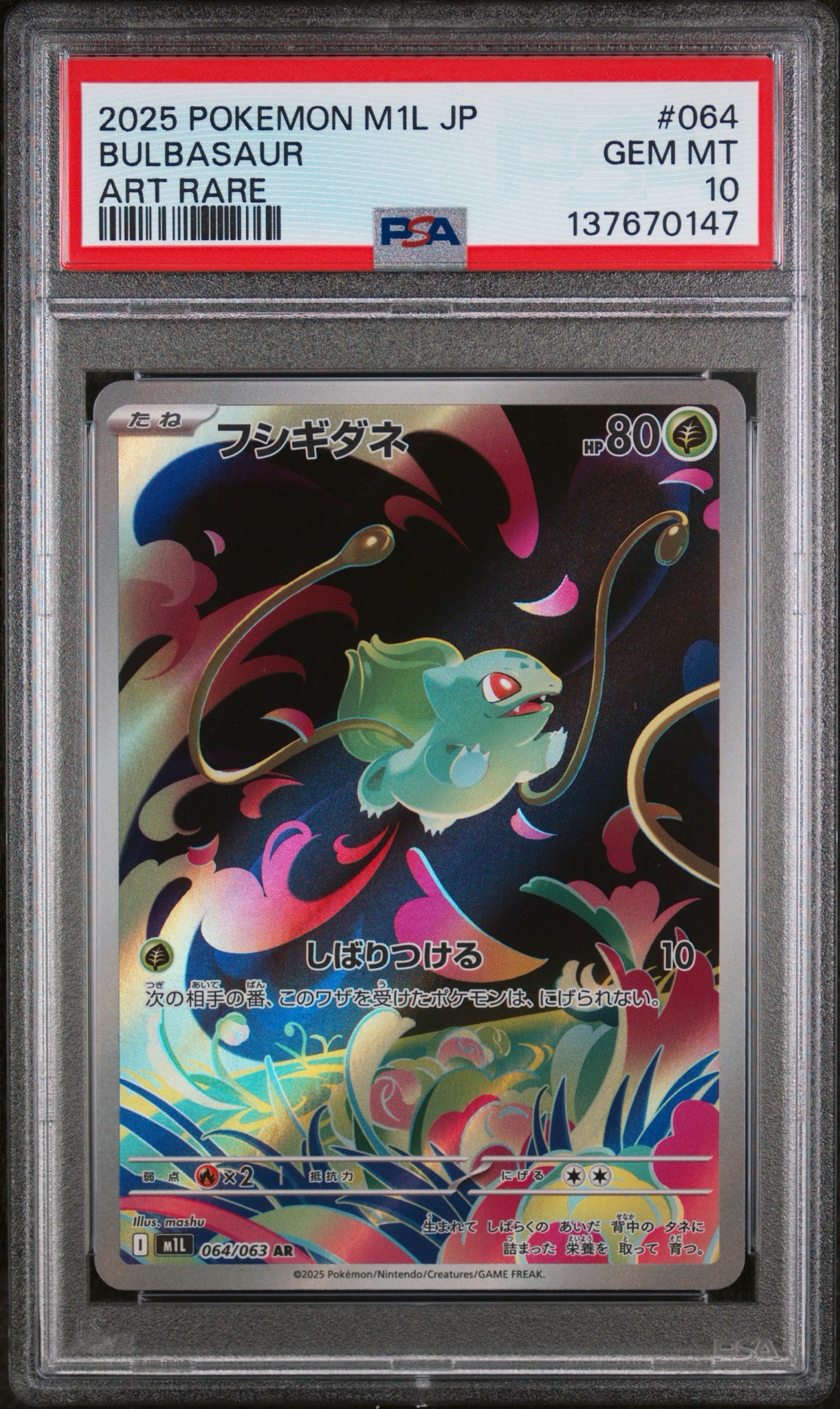 フシギダネ AR [M1L 064/063](拡張パック「メガブレイブ」)通販・買取