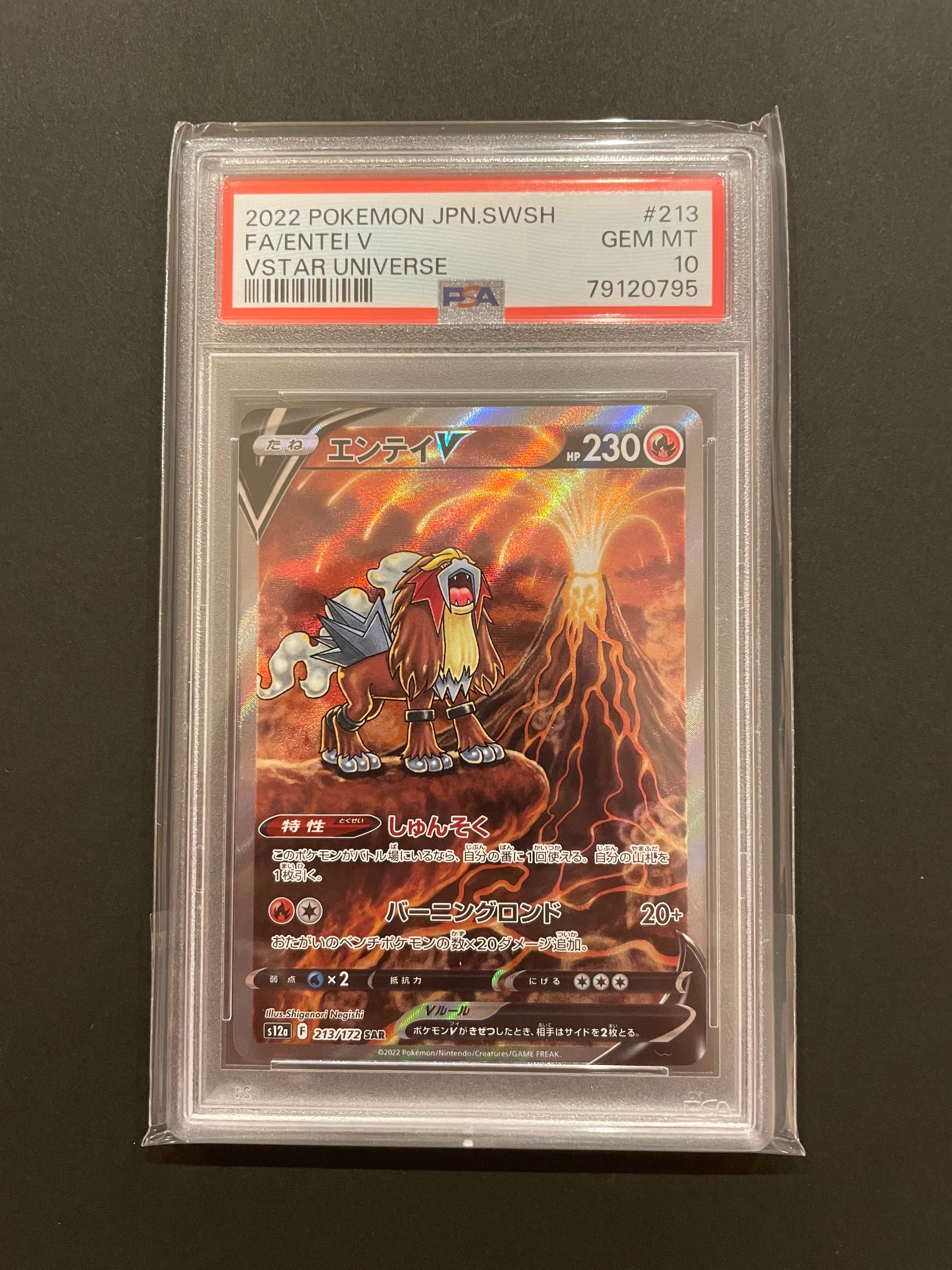 エンテイV SAR[s12a 213/172](ハイクラスパック「VSTARユニバース」)