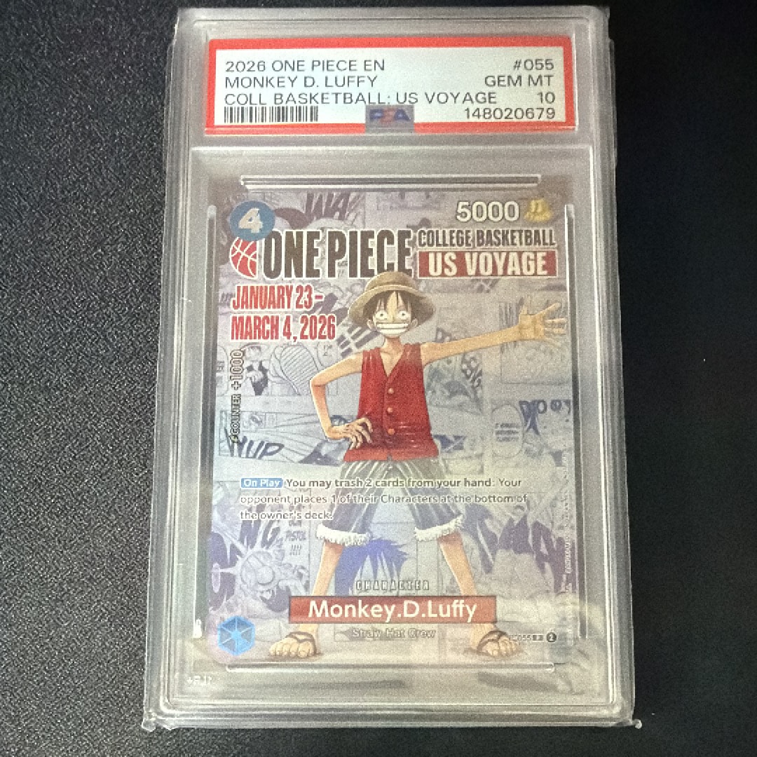 モンキー・D・ルフィ：P (開封済) [P-055]【英語版】(プロモーション