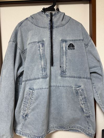 Supreme Nike ACG Denim Pullover "Washed Blue"