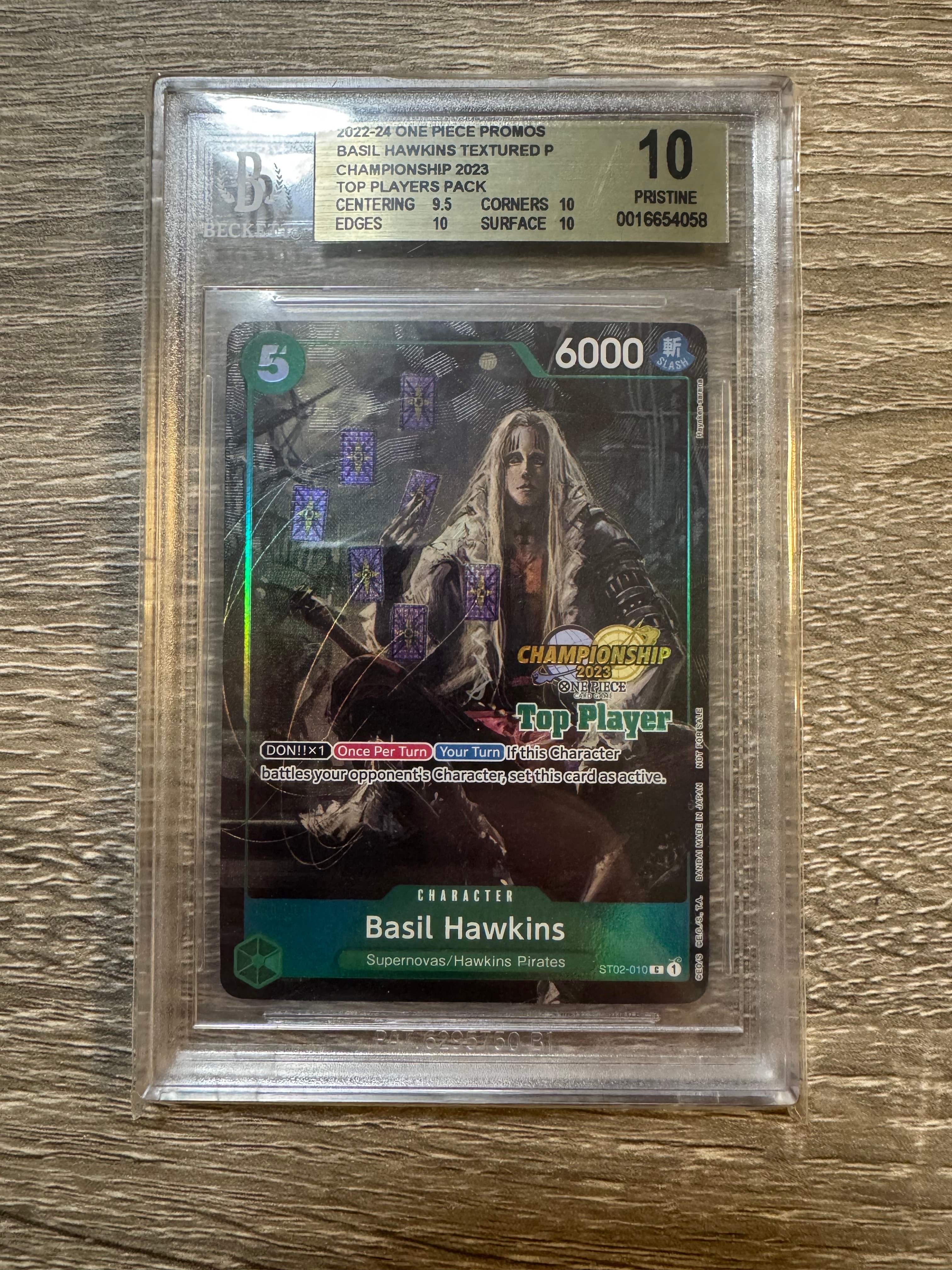 バジル・ホーキンス C [ST02-010]【英語版】(プロモーションカード「チャンピオンシップ 2023 トッププレイヤーズ パック」)